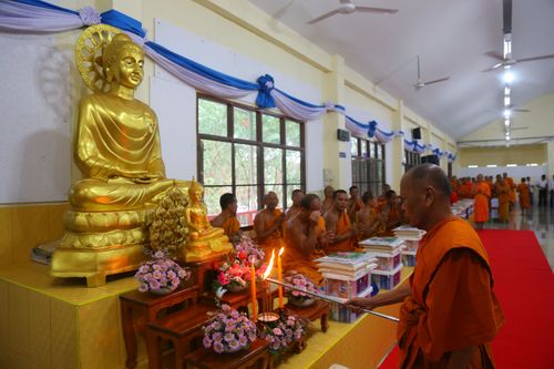 ภาพ No.29958:พิธีถวายสังฆทานแด่คณะสงฆ์ 323 วัด ใน 4 จังหวัดภาคใต้ ครั้งที่ 132