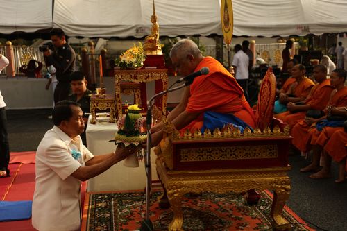 ภาพ No.30014:พิธีถวายสังฆทานแด่คณะสงฆ์ 323 วัด ใน 4 จังหวัดภาคใต้ ครั้งที่ 133