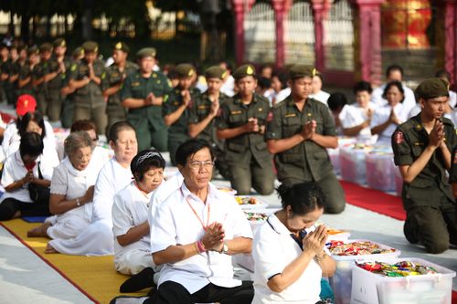 ภาพ No.30024:พิธีถวายสังฆทานแด่คณะสงฆ์ 323 วัด ใน 4 จังหวัดภาคใต้ ครั้งที่ 133