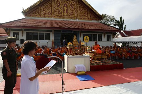 ภาพ No.30025:พิธีถวายสังฆทานแด่คณะสงฆ์ 323 วัด ใน 4 จังหวัดภาคใต้ ครั้งที่ 133