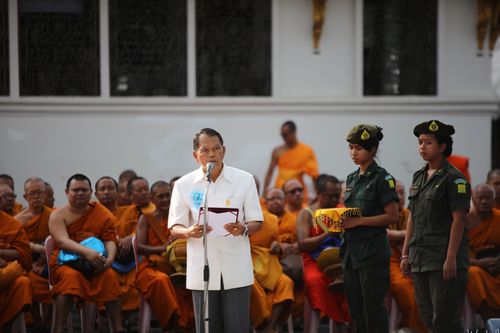 ภาพ No.30031:พิธีถวายสังฆทานแด่คณะสงฆ์ 323 วัด ใน 4 จังหวัดภาคใต้ ครั้งที่ 133