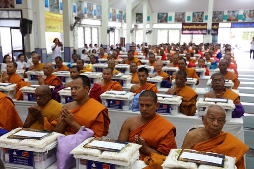 ภาพ No.30057:พิธีถวายสังฆทานแด่คณะสงฆ์ 323 วัด ใน 4 จังหวัดภาคใต้ ครั้งที่ 133