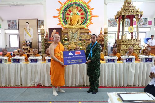 ภาพ No.30065:พิธีถวายสังฆทานแด่คณะสงฆ์ 323 วัด ใน 4 จังหวัดภาคใต้ ครั้งที่ 133