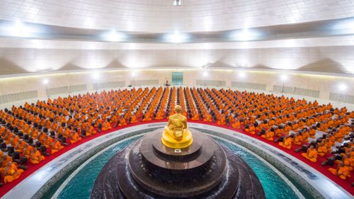 โครงการธรรมยาตรา เส้นทางพระผู้ปราบมาร ปีที่ 6 ณ วัดพระธรรมกาย