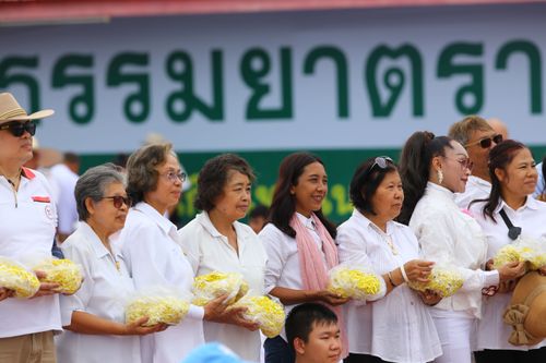 ภาพ No.32284:โครงการธรรมยาตรา เส้นทางพระผู้ปราบมาร ปีที่ 6 ณ วัดสองพี่น้อง