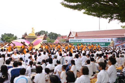 ภาพ No.32276:โครงการธรรมยาตรา เส้นทางพระผู้ปราบมาร ปีที่ 6 ณ วัดสองพี่น้อง