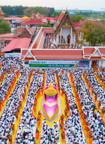 ภาพ No.32257:โครงการธรรมยาตรา เส้นทางพระผู้ปราบมาร ปีที่ 6 ณ วัดสองพี่น้อง