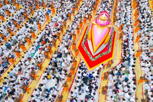 ภาพ No.32262:โครงการธรรมยาตรา เส้นทางพระผู้ปราบมาร ปีที่ 6 ณ วัดสองพี่น้อง