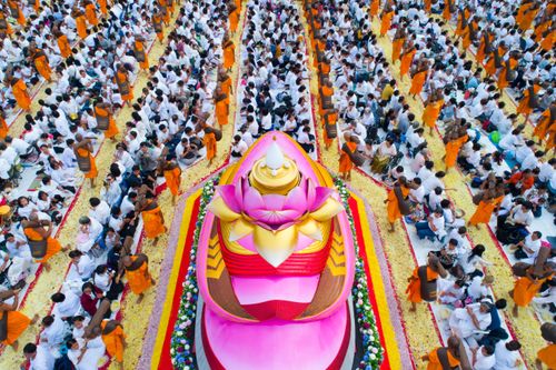 ภาพ No.32260:โครงการธรรมยาตรา เส้นทางพระผู้ปราบมาร ปีที่ 6 ณ วัดสองพี่น้อง