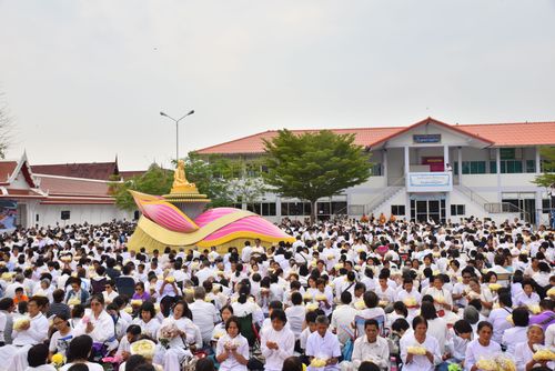 ภาพ No.32333:โครงการธรรมยาตรา เส้นทางพระผู้ปราบมาร ปีที่ 6 ณ วัดสองพี่น้อง