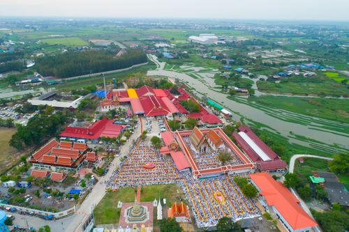 ภาพ No.32263:โครงการธรรมยาตรา เส้นทางพระผู้ปราบมาร ปีที่ 6 ณ วัดสองพี่น้อง