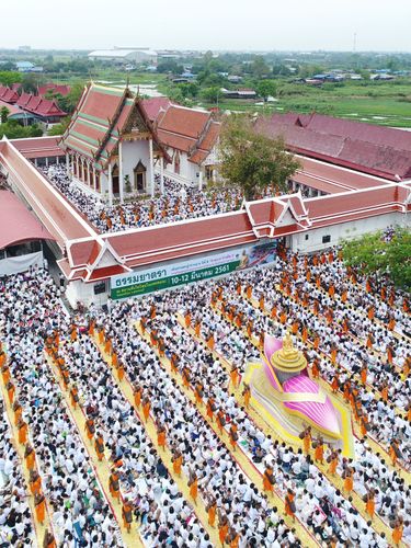 ภาพ No.32368:โครงการธรรมยาตรา เส้นทางพระผู้ปราบมาร ปีที่ 6 ณ วัดสองพี่น้อง