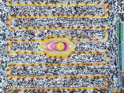 ภาพ No.32374:โครงการธรรมยาตรา เส้นทางพระผู้ปราบมาร ปีที่ 6 ณ วัดสองพี่น้อง