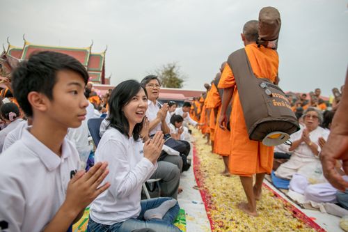 ภาพ No.32237:โครงการธรรมยาตรา เส้นทางพระผู้ปราบมาร ปีที่ 6 ณ วัดสองพี่น้อง