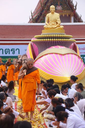 ภาพ No.32289:โครงการธรรมยาตรา เส้นทางพระผู้ปราบมาร ปีที่ 6 ณ วัดสองพี่น้อง