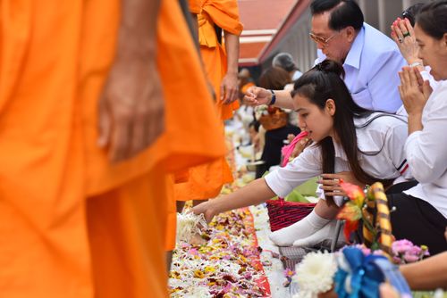 ภาพ No.32350:โครงการธรรมยาตรา เส้นทางพระผู้ปราบมาร ปีที่ 6 ณ วัดสองพี่น้อง