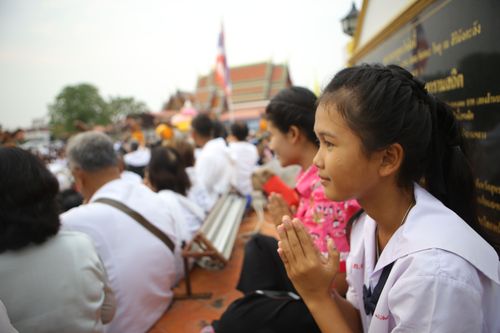 ภาพ No.32167:โครงการธรรมยาตรา เส้นทางพระผู้ปราบมาร ปีที่ 6 ณ วัดสองพี่น้อง