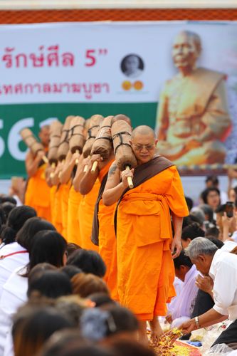 ภาพ No.32292:โครงการธรรมยาตรา เส้นทางพระผู้ปราบมาร ปีที่ 6 ณ วัดสองพี่น้อง