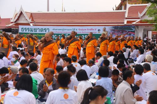 ภาพ No.32293:โครงการธรรมยาตรา เส้นทางพระผู้ปราบมาร ปีที่ 6 ณ วัดสองพี่น้อง