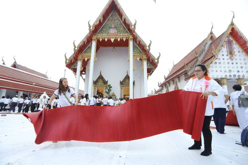 ภาพ No.32172:โครงการธรรมยาตรา เส้นทางพระผู้ปราบมาร ปีที่ 6 ณ วัดสองพี่น้อง