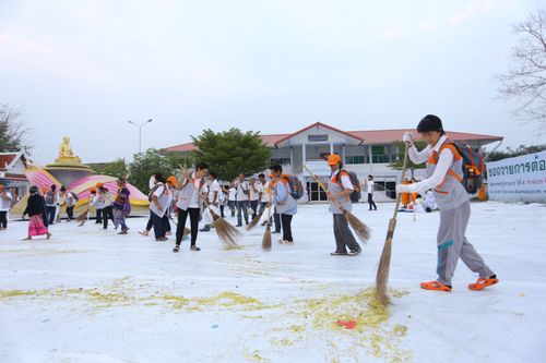 ภาพ No.32173:โครงการธรรมยาตรา เส้นทางพระผู้ปราบมาร ปีที่ 6 ณ วัดสองพี่น้อง