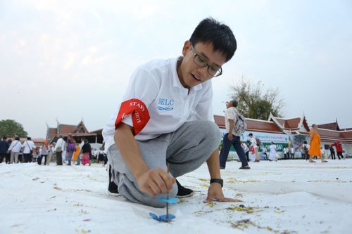 ภาพ No.32174:โครงการธรรมยาตรา เส้นทางพระผู้ปราบมาร ปีที่ 6 ณ วัดสองพี่น้อง