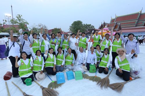 ภาพ No.32175:โครงการธรรมยาตรา เส้นทางพระผู้ปราบมาร ปีที่ 6 ณ วัดสองพี่น้อง