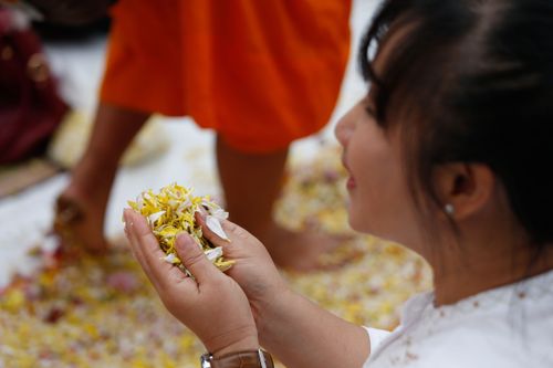 ภาพ No.32196:โครงการธรรมยาตรา เส้นทางพระผู้ปราบมาร ปีที่ 6 ณ วัดสองพี่น้อง