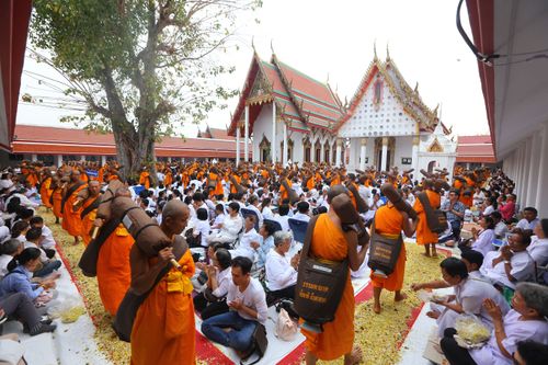 ภาพ No.32297:โครงการธรรมยาตรา เส้นทางพระผู้ปราบมาร ปีที่ 6 ณ วัดสองพี่น้อง