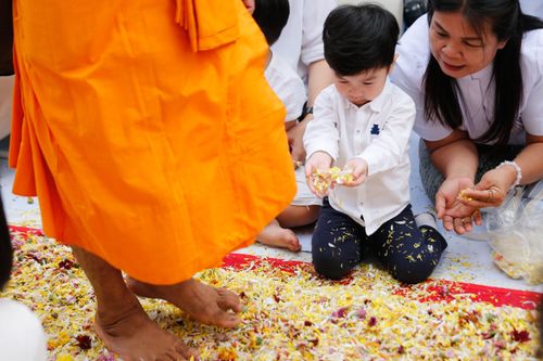 ภาพ No.32193:โครงการธรรมยาตรา เส้นทางพระผู้ปราบมาร ปีที่ 6 ณ วัดสองพี่น้อง