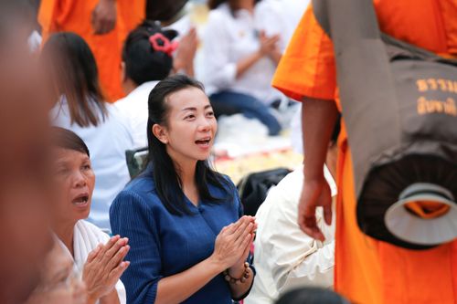 ภาพ No.32201:โครงการธรรมยาตรา เส้นทางพระผู้ปราบมาร ปีที่ 6 ณ วัดสองพี่น้อง