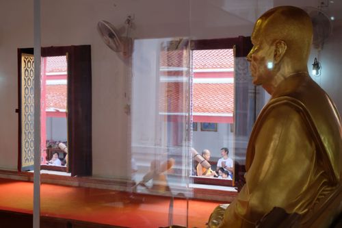 ภาพ No.32179:โครงการธรรมยาตรา เส้นทางพระผู้ปราบมาร ปีที่ 6 ณ วัดสองพี่น้อง