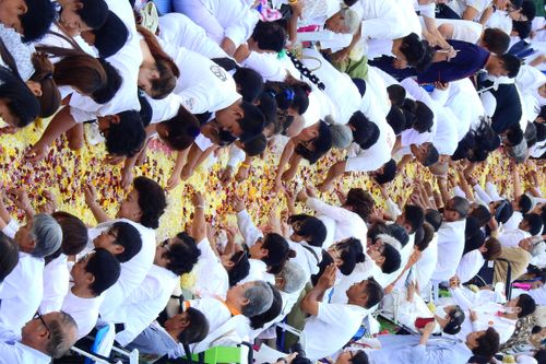 ภาพ No.32243:โครงการธรรมยาตรา เส้นทางพระผู้ปราบมาร ปีที่ 6 ณ วัดสองพี่น้อง