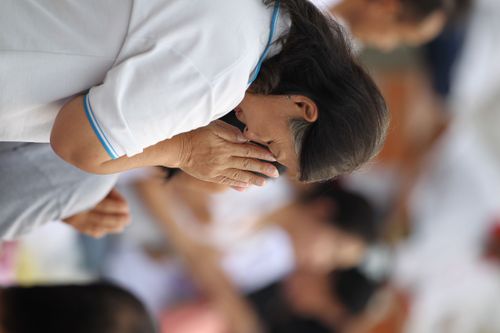 ภาพ No.32270:โครงการธรรมยาตรา เส้นทางพระผู้ปราบมาร ปีที่ 6 ณ วัดสองพี่น้อง