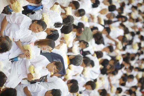 ภาพ No.32148:โครงการธรรมยาตรา เส้นทางพระผู้ปราบมาร ปีที่ 6 ณ วัดสองพี่น้อง