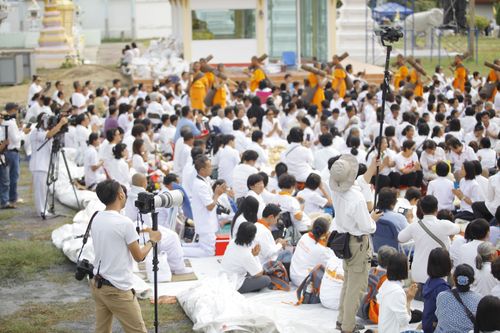 ภาพ No.32151:โครงการธรรมยาตรา เส้นทางพระผู้ปราบมาร ปีที่ 6 ณ วัดสองพี่น้อง