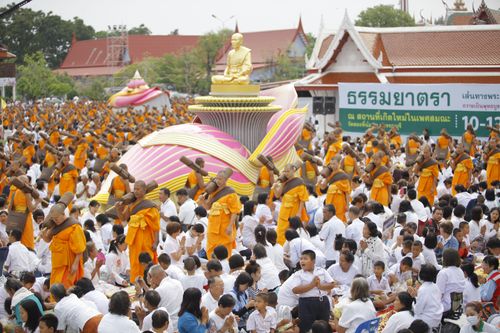 ภาพ No.32152:โครงการธรรมยาตรา เส้นทางพระผู้ปราบมาร ปีที่ 6 ณ วัดสองพี่น้อง