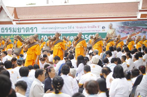 ภาพ No.32153:โครงการธรรมยาตรา เส้นทางพระผู้ปราบมาร ปีที่ 6 ณ วัดสองพี่น้อง