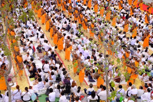 ภาพ No.32254:โครงการธรรมยาตรา เส้นทางพระผู้ปราบมาร ปีที่ 6 ณ วัดสองพี่น้อง