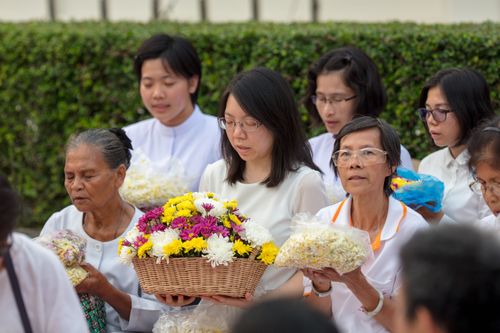 ภาพ No.32458:โครงการธรรมยาตรา เส้นทางพระผู้ปราบมาร ปีที่ 6 ณ วัดโบสถ์บน