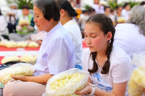 ภาพ No.32589:โครงการธรรมยาตรา เส้นทางพระผู้ปราบมาร ปีที่ 6 ณ วัดโบสถ์บน