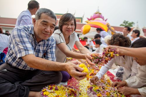 ภาพ No.32466:โครงการธรรมยาตรา เส้นทางพระผู้ปราบมาร ปีที่ 6 ณ วัดโบสถ์บน