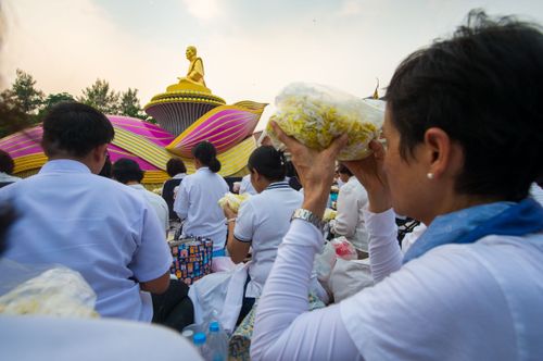 ภาพ No.32533:โครงการธรรมยาตรา เส้นทางพระผู้ปราบมาร ปีที่ 6 ณ วัดโบสถ์บน