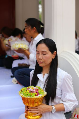 ภาพ No.32503:โครงการธรรมยาตรา เส้นทางพระผู้ปราบมาร ปีที่ 6 ณ วัดโบสถ์บน