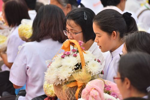 ภาพ No.32552:โครงการธรรมยาตรา เส้นทางพระผู้ปราบมาร ปีที่ 6 ณ วัดโบสถ์บน