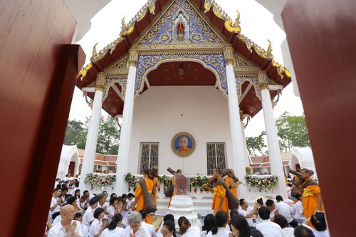 ภาพ No.32423:โครงการธรรมยาตรา เส้นทางพระผู้ปราบมาร ปีที่ 6 ณ วัดโบสถ์บน