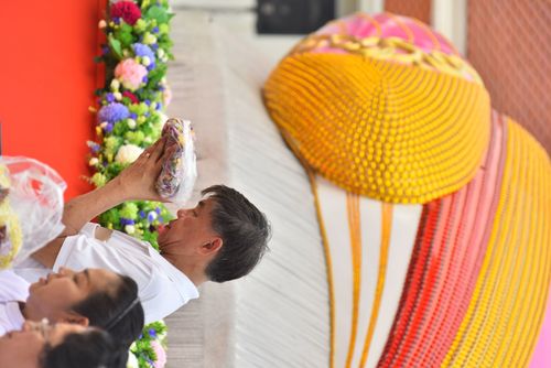 ภาพ No.32554:โครงการธรรมยาตรา เส้นทางพระผู้ปราบมาร ปีที่ 6 ณ วัดโบสถ์บน