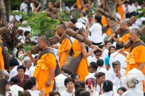 ภาพ No.32535:โครงการธรรมยาตรา เส้นทางพระผู้ปราบมาร ปีที่ 6 ณ วัดโบสถ์บน