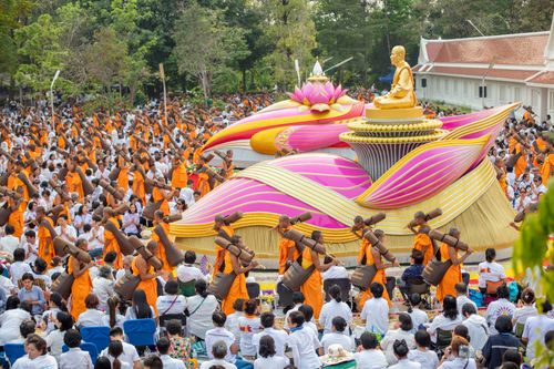 ภาพ No.32469:โครงการธรรมยาตรา เส้นทางพระผู้ปราบมาร ปีที่ 6 ณ วัดโบสถ์บน