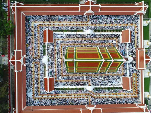 ภาพ No.32583:โครงการธรรมยาตรา เส้นทางพระผู้ปราบมาร ปีที่ 6 ณ วัดโบสถ์บน